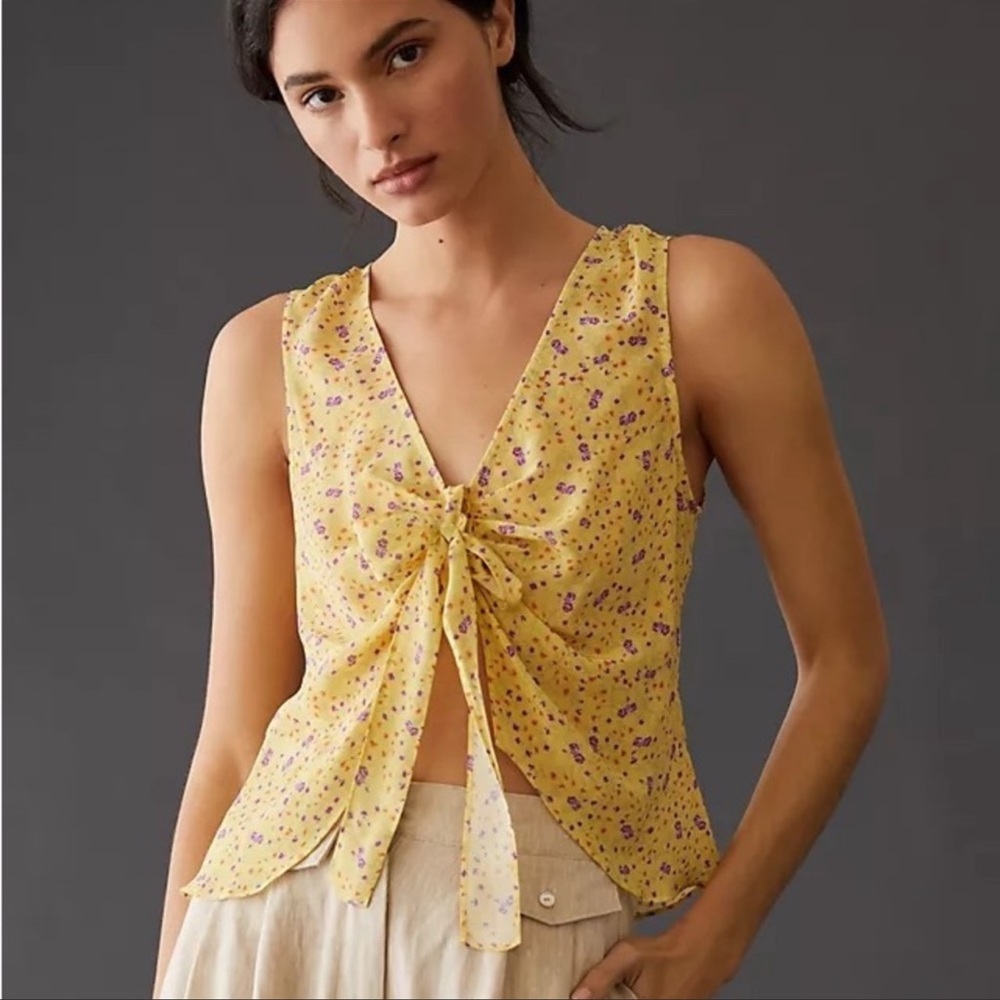 NWT Favorite Daughter “The Gwen Top” in Prairie Floral - Size Mediun
